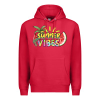 Cardinal summer vibes Premium Hoodie - NancyCooperArtShop