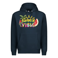 Navy summer vibes Premium Hoodie - NancyCooperArtShop