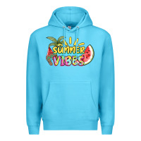 Ocean Blue summer vibes Premium Hoodie - NancyCooperArtShop