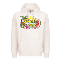 Pale Pink summer vibes Premium Hoodie - NancyCooperArtShop