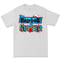 Baseball Sister With Leopard Premium Tee | Teevron