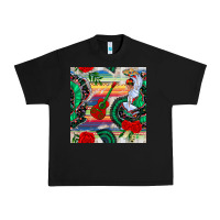 Black flamenco dancer seamless pattern Urban Heavy Tee - BundleAndBundleShop