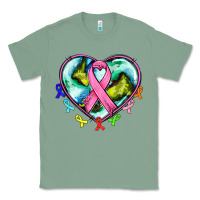 Sage heart earth and cancer ribbon Classic Tee - AdoDesignShop