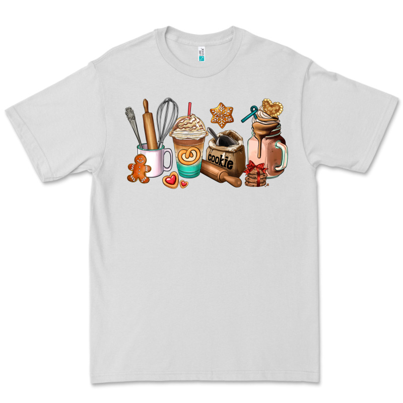 Cookie Coffee Cup Premium Tee by AdoDesignShop | Teevron