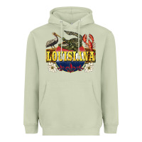 Matcha louisiana state Heavyweight Hoodie - BarkalooDesign