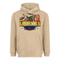 Louisiana State Heavyweight Hoodie | Teevron