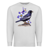 Dove Grey Colorado Lark Mountain Bunting Bird Premium Sweatshirt - Bettercallsaul