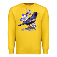Lemon Colorado Lark Mountain Bunting Bird Premium Sweatshirt - Bettercallsaul