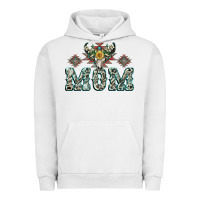 Pigment Lunar Rock Mom with Cow skull Mother's Day Urban Hoodie - CowGirlArtShop