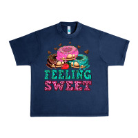 Navy feeling sweet donuts Urban Heavy Tee - AdoDesignShop