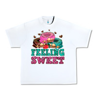 White feeling sweet donuts Urban Heavy Tee - AdoDesignShop