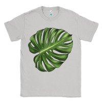 Moon Dust Monstera Leaf Classic Tee - LillyAllenDesigns