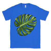 True Royal Monstera Leaf Classic Tee - LillyAllenDesigns