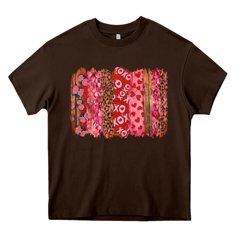 Valentine's Day Xoxo Brushstroke Heavy Core Tee by RanaPortraitStore | Teevron