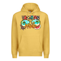 Antique Gold vacation mode Premium Hoodie - NancyCooperArtShop