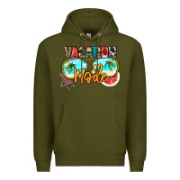 Army Green vacation mode Premium Hoodie - NancyCooperArtShop