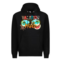 Black vacation mode Premium Hoodie - NancyCooperArtShop