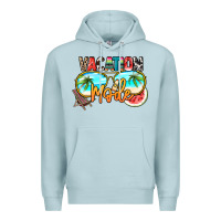 Blue Mist vacation mode Premium Hoodie - NancyCooperArtShop