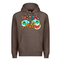 Coffee vacation mode Premium Hoodie - NancyCooperArtShop
