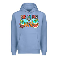 Colony Blue vacation mode Premium Hoodie - NancyCooperArtShop
