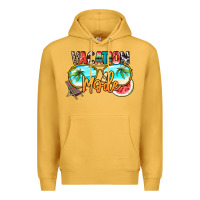 Mustard vacation mode Premium Hoodie - NancyCooperArtShop
