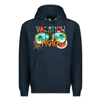Navy vacation mode Premium Hoodie - NancyCooperArtShop