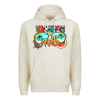 Oatmeal Heather vacation mode Premium Hoodie - NancyCooperArtShop