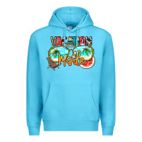 Ocean Blue vacation mode Premium Hoodie - NancyCooperArtShop
