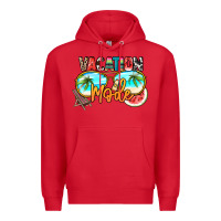 Red vacation mode Premium Hoodie - NancyCooperArtShop