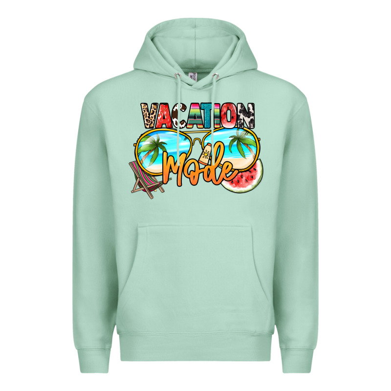 Vacation Mode Premium Hoodie by NancyCooperArtShop | Teevron