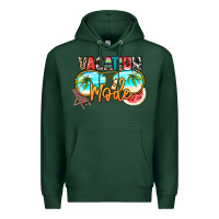 Sports Green vacation mode Premium Hoodie - NancyCooperArtShop