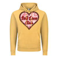 Vintage Mustard self love club valentine's day Vintage Hoodie - RanaPortraitStore