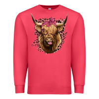 Cardinal Highland cow Premium Sweatshirt - Bettercallsaul