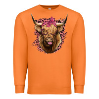 Carrot Highland cow Premium Sweatshirt - Bettercallsaul