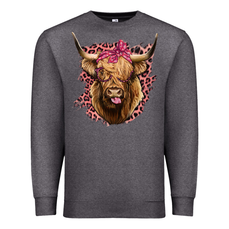 Highland Cow Premium Sweatshirt by Bettercallsaul | Teevron