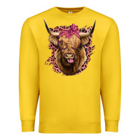 Lemon Highland cow Premium Sweatshirt - Bettercallsaul