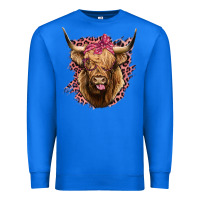 True Royal Highland cow Premium Sweatshirt - Bettercallsaul