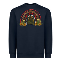 Navy rainbow tree Heavyweight Sweatshirt - AdoDesignShop