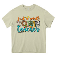 Mossy just a small town teacher Heavy Core Tee - texasbilliewilder