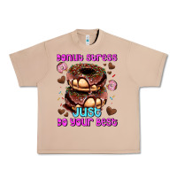 Burro donut stress just do your best Urban Heavy Tee - AdoDesignShop