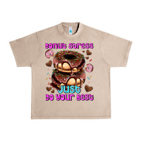 French Oak donut stress just do your best Urban Heavy Tee - AdoDesignShop