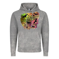 Cloud Rock bat halloween patch Vintage Hoodie - BundleAndBundleShop