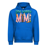 Cobalt One hoppy Mimi Easter Day Urban Hoodie - HowdyJamesFarm