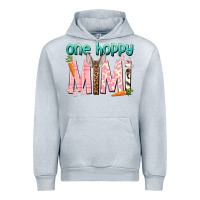 Heather Grey One hoppy Mimi Easter Day Urban Hoodie - HowdyJamesFarm