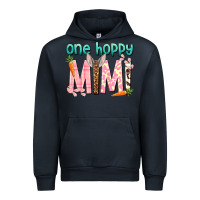Navy One hoppy Mimi Easter Day Urban Hoodie - HowdyJamesFarm