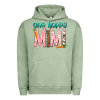 Pigment Oil Green One hoppy Mimi Easter Day Urban Hoodie - HowdyJamesFarm