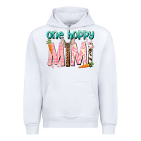 White One hoppy Mimi Easter Day Urban Hoodie - HowdyJamesFarm