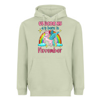 Matcha unicorns are born in november Heavyweight Hoodie - Jasminsmagicworld