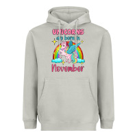 Moon Dust unicorns are born in november Heavyweight Hoodie - Jasminsmagicworld