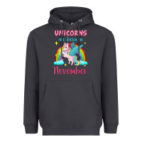 Smoke unicorns are born in november Heavyweight Hoodie - Jasminsmagicworld